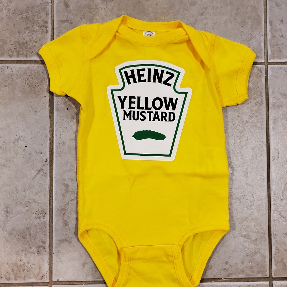 Mustard Onesie